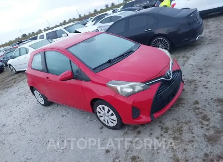 TOYOTA YARIS 2015 vin VNKJTUD39FA026050 from auto auction Iaai