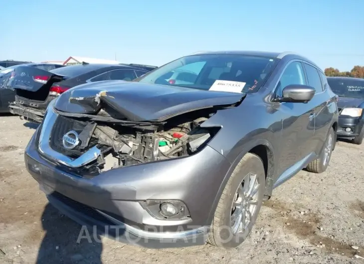 NISSAN MURANO 2016 vin 5N1AZ2MHXGN119804 from auto auction Iaai