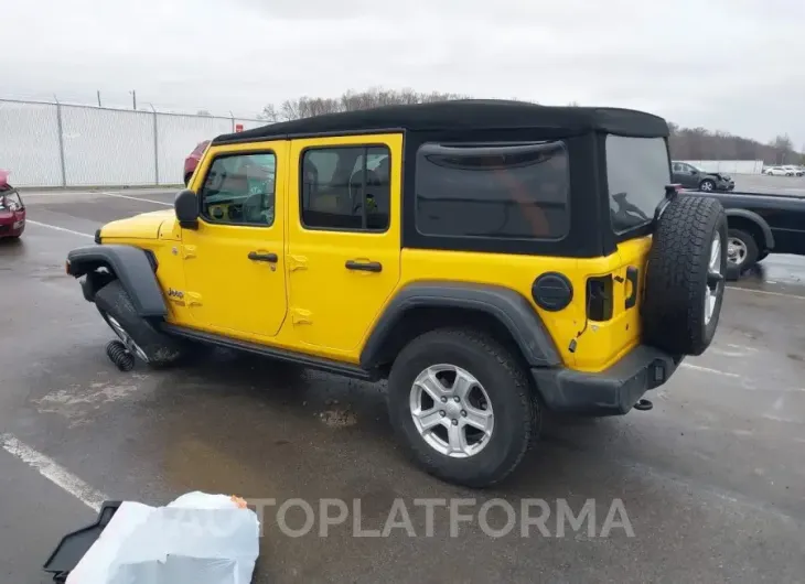 JEEP WRANGLER UNLIMITED 2019 vin 1C4HJXDG8KW551079 from auto auction Iaai