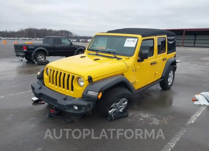 JEEP WRANGLER UNLIMITED 2019 vin 1C4HJXDG8KW551079 from auto auction Iaai