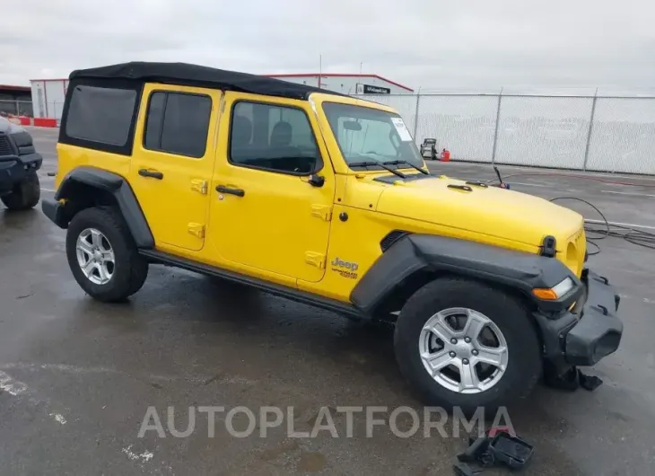 JEEP WRANGLER UNLIMITED 2019 vin 1C4HJXDG8KW551079 from auto auction Iaai