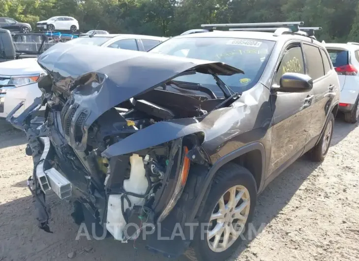 JEEP CHEROKEE 2016 vin 1C4PJMCS2GW283640 from auto auction Iaai