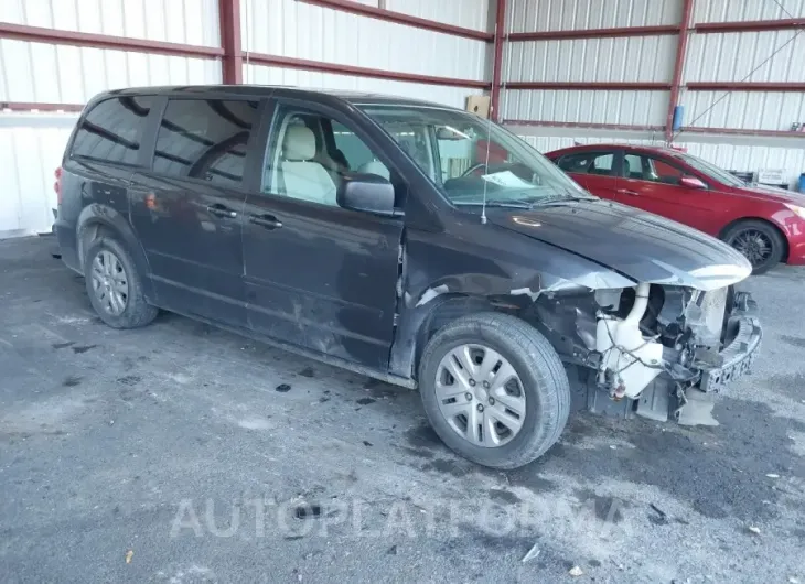 DODGE GRAND CARAVAN 2017 vin 2C4RDGBGXHR731258 from auto auction Iaai