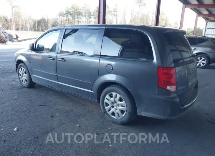 DODGE GRAND CARAVAN 2017 vin 2C4RDGBGXHR731258 from auto auction Iaai