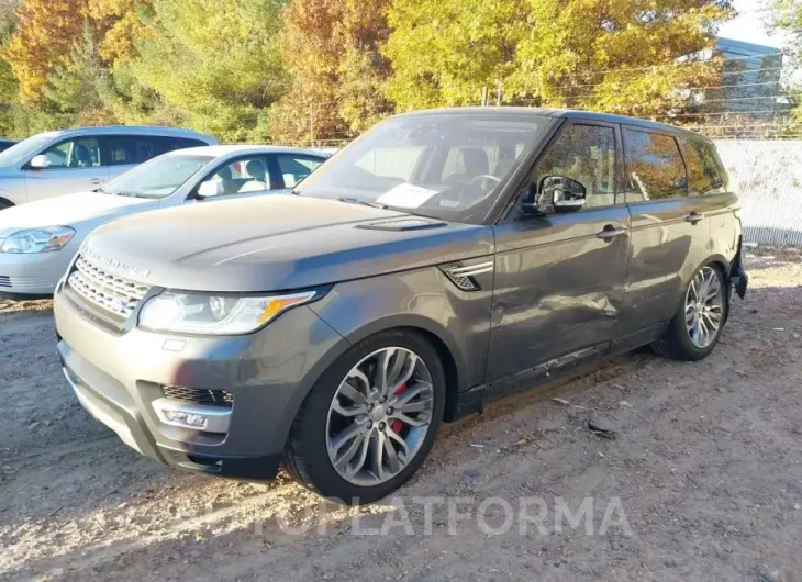 LAND ROVER RANGE ROVER SPORT 2017 vin SALWR2FE8HA127656 from auto auction Iaai