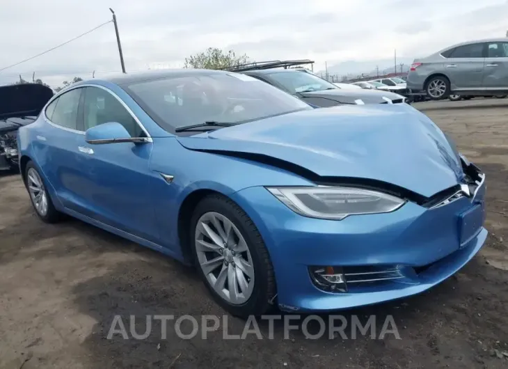 TESLA MODEL S 2017 vin 5YJSA1E21HF186523 from auto auction Iaai