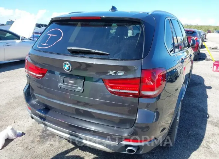 BMW X5 2016 vin 5UXKR2C51G0U17332 from auto auction Iaai