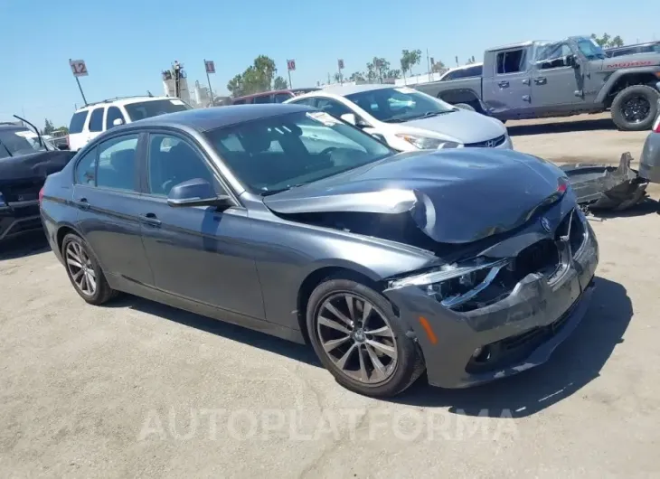 BMW 320I 2018 vin WBA8A9C53JAD26902 from auto auction Iaai