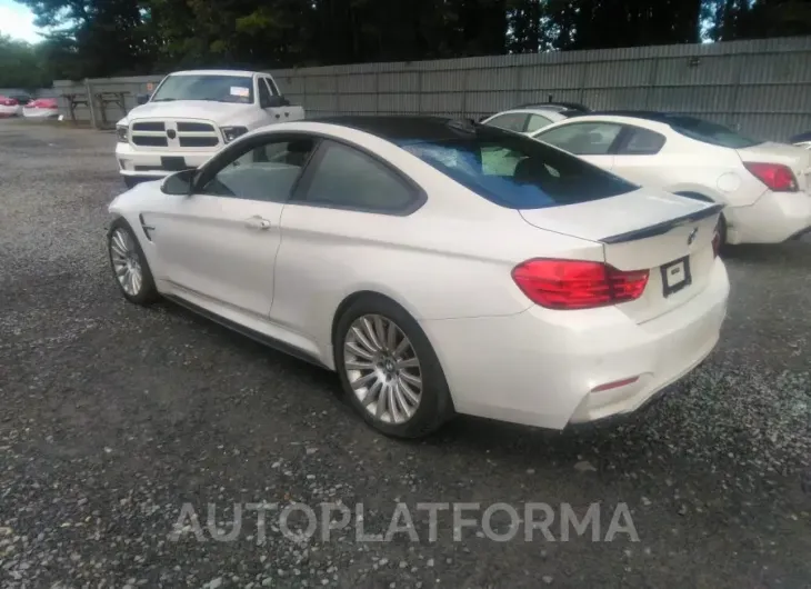 BMW M4 2015 vin WBS3R9C58FK330313 from auto auction Iaai