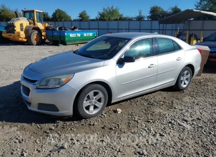 CHEVROLET MALIBU 2015 vin 1G11B5SL7FF245539 from auto auction Iaai