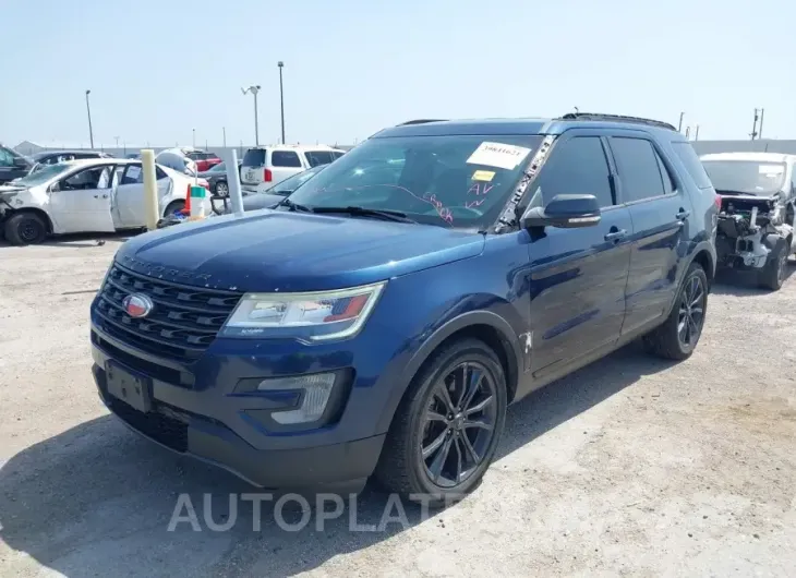 FORD EXPLORER 2017 vin 1FM5K7D86HGC20217 from auto auction Iaai