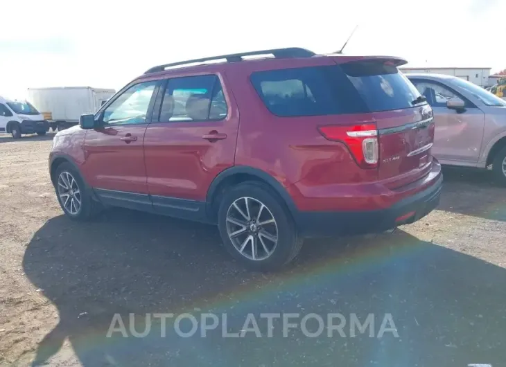 FORD EXPLORER 2015 vin 1FM5K8D84FGA77125 from auto auction Iaai