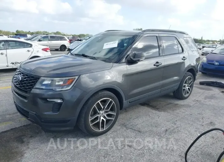 FORD EXPLORER 2018 vin 1FM5K8GT4JGC23094 from auto auction Iaai