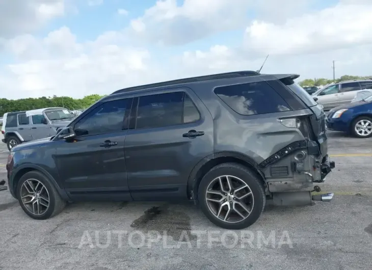 FORD EXPLORER 2018 vin 1FM5K8GT4JGC23094 from auto auction Iaai