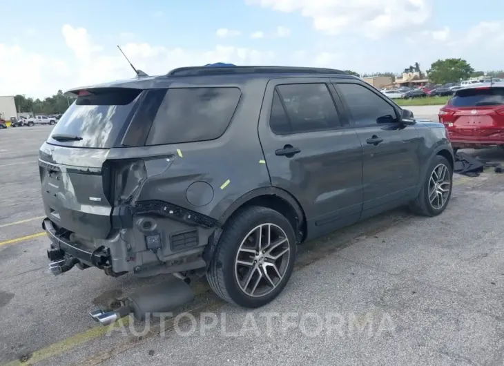 FORD EXPLORER 2018 vin 1FM5K8GT4JGC23094 from auto auction Iaai