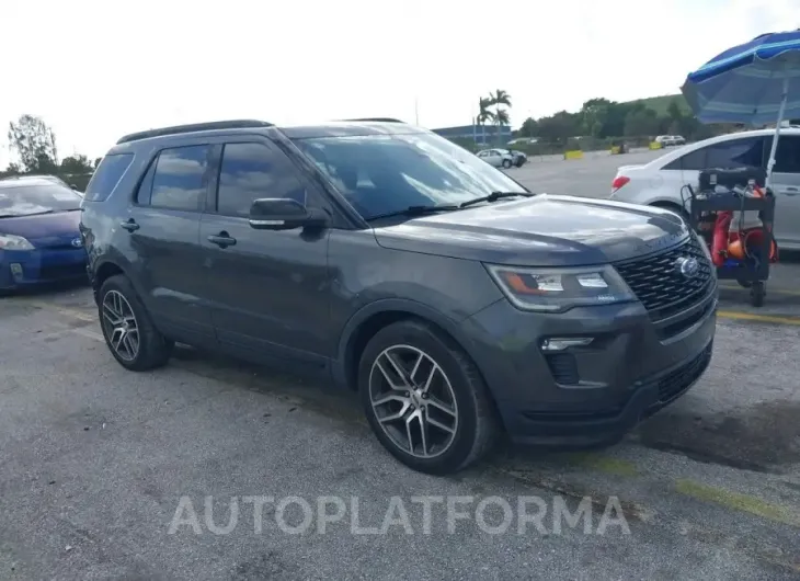 FORD EXPLORER 2018 vin 1FM5K8GT4JGC23094 from auto auction Iaai