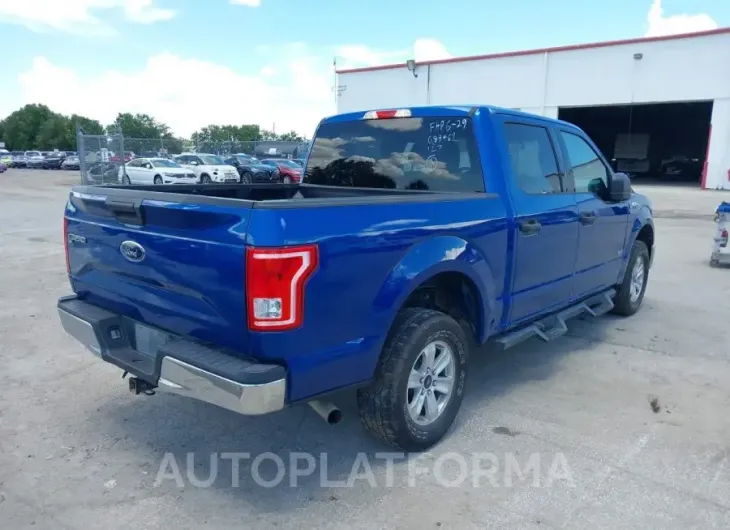 FORD F-150 2017 vin 1FTEW1EG2HFA75517 from auto auction Iaai