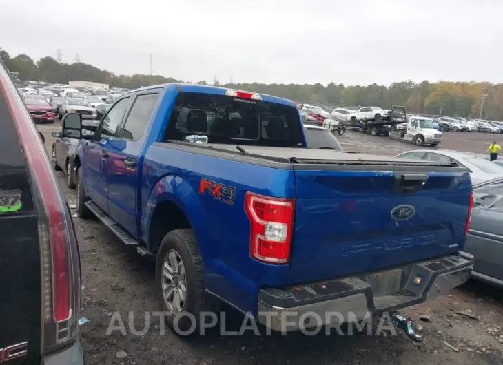 FORD F-150 2018 vin 1FTEW1EG7JKD60808 from auto auction Iaai