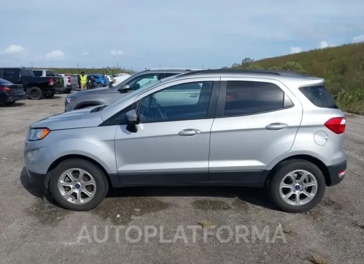 FORD ECOSPORT 2021 vin MAJ3S2GE6MC396255 from auto auction Iaai