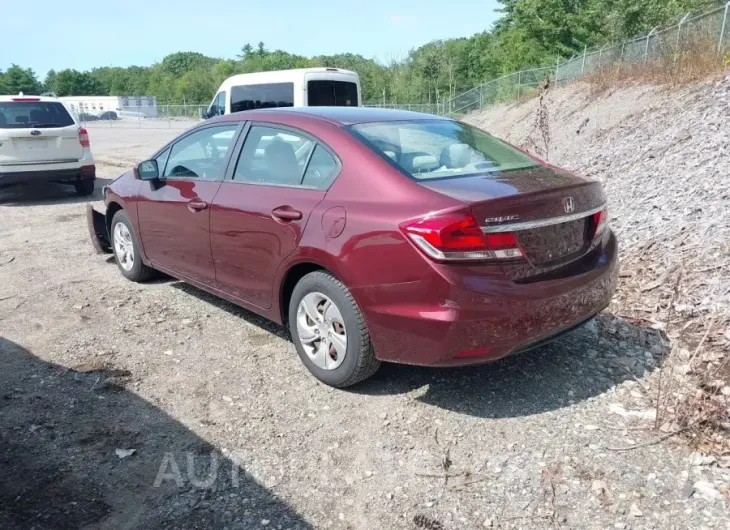 HONDA CIVIC 2015 vin 19XFB2F56FE279294 from auto auction Iaai