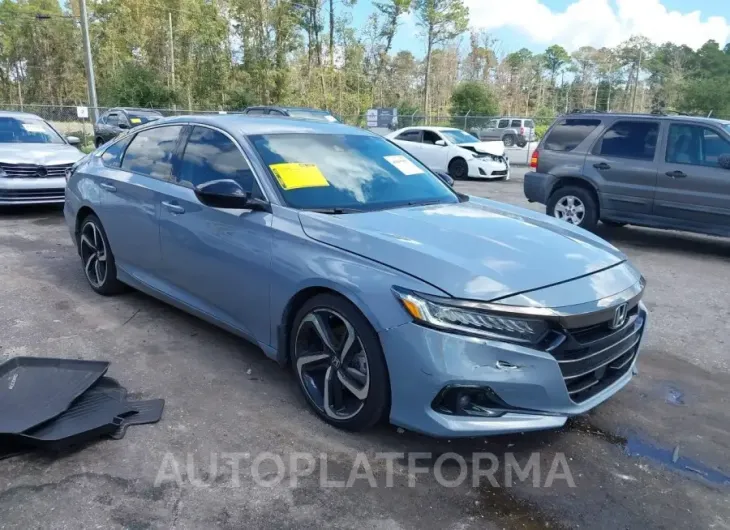 HONDA ACCORD 2022 vin 1HGCV1F4XNA052320 from auto auction Iaai