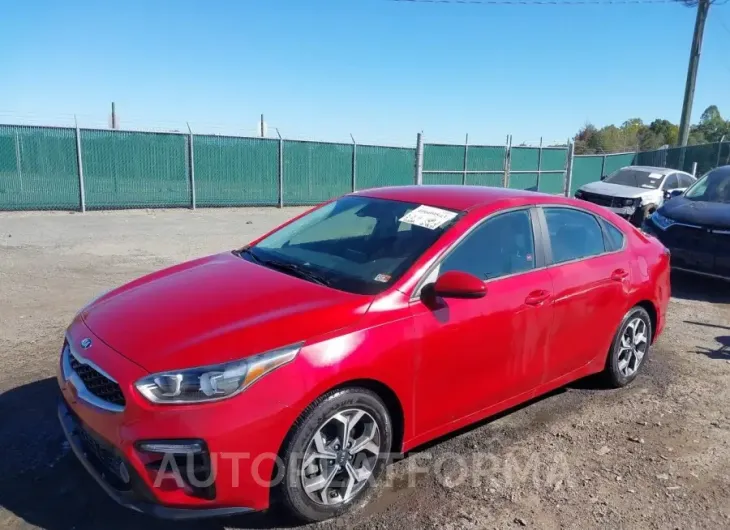 KIA FORTE 2019 vin 3KPF24AD9KE059894 from auto auction Iaai