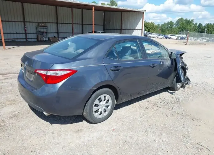 TOYOTA COROLLA 2016 vin 2T1BURHE2GC721731 from auto auction Iaai