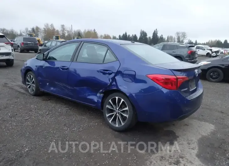 TOYOTA COROLLA 2017 vin 5YFBURHE2HP650709 from auto auction Iaai