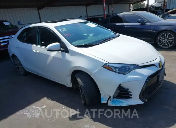 TOYOTA COROLLA 2019 vin 5YFBURHEXKP860322 from auto auction Iaai