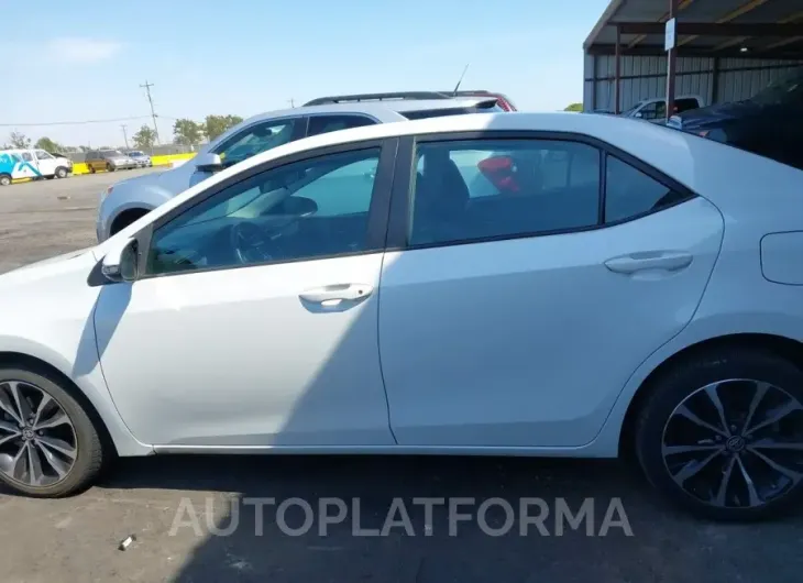 TOYOTA COROLLA 2019 vin 5YFBURHEXKP860322 from auto auction Iaai