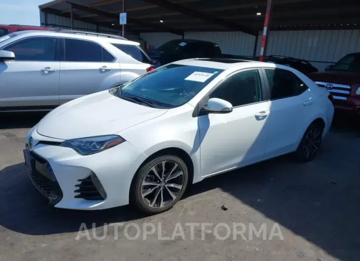 TOYOTA COROLLA 2019 vin 5YFBURHEXKP860322 from auto auction Iaai