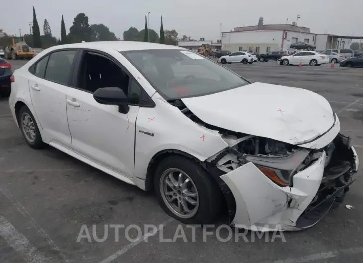 TOYOTA COROLLA 2021 vin JTDEAMDE4MJ000115 from auto auction Iaai