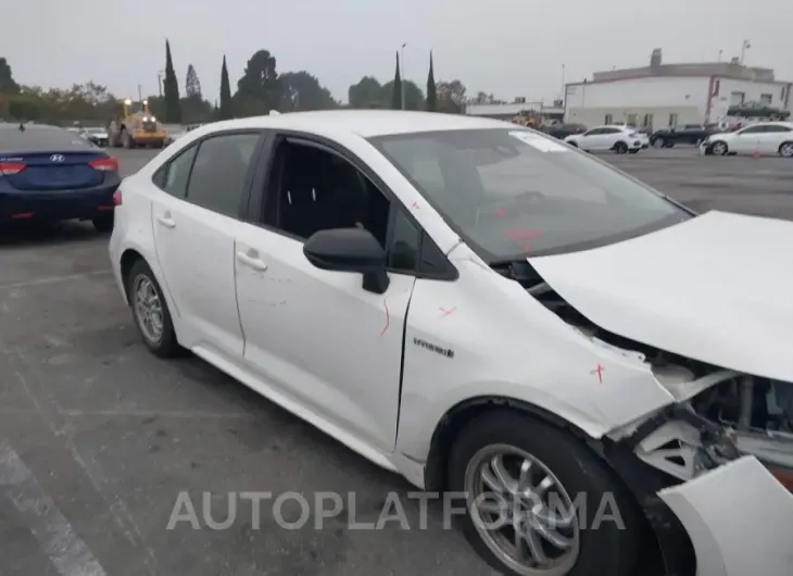 TOYOTA COROLLA 2021 vin JTDEAMDE4MJ000115 from auto auction Iaai