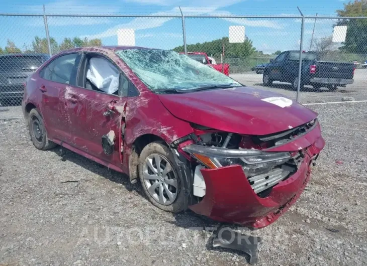 TOYOTA COROLLA 2022 vin JTDEPMAE1NJ227248 from auto auction Iaai