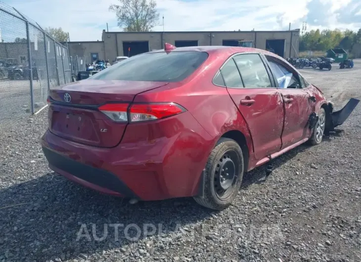 TOYOTA COROLLA 2022 vin JTDEPMAE1NJ227248 from auto auction Iaai