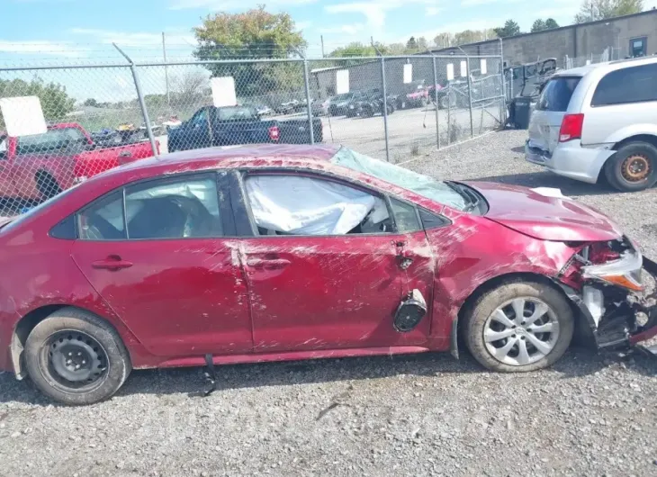 TOYOTA COROLLA 2022 vin JTDEPMAE1NJ227248 from auto auction Iaai