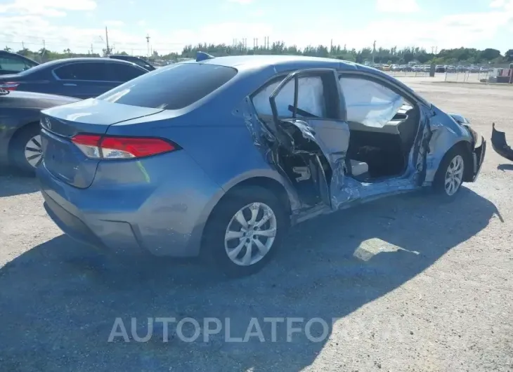 TOYOTA COROLLA 2020 vin JTDEPRAE4LJ026373 from auto auction Iaai