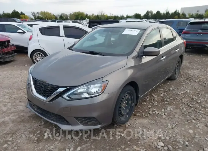 NISSAN SENTRA 2017 vin 3N1AB7AP3HL650199 from auto auction Iaai