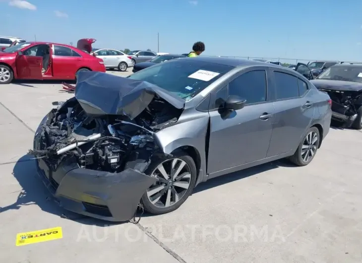 NISSAN VERSA 2022 vin 3N1CN8FV4NL821227 from auto auction Iaai