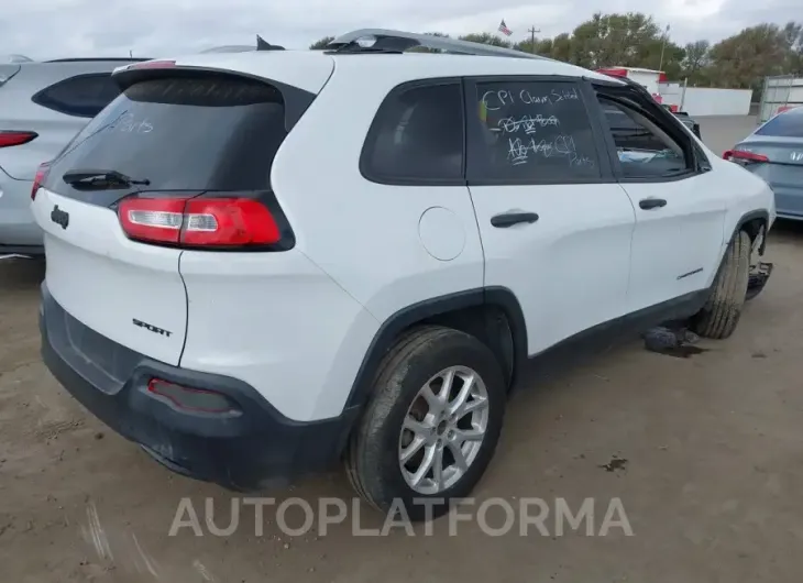 JEEP CHEROKEE 2015 vin 1C4PJLABXFW608076 from auto auction Iaai