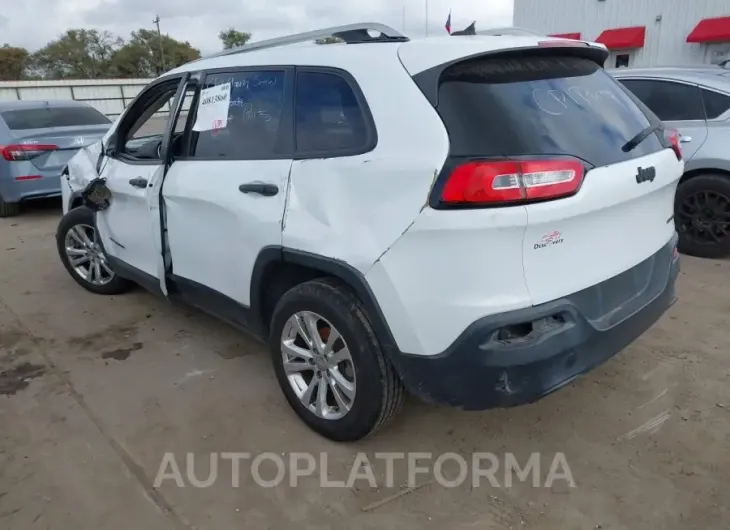 JEEP CHEROKEE 2015 vin 1C4PJLABXFW608076 from auto auction Iaai