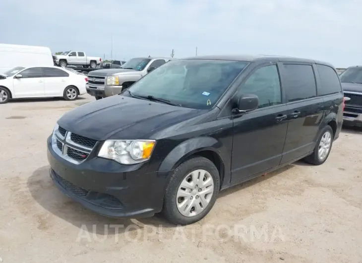 DODGE GRAND CARAVAN 2018 vin 2C4RDGBGXJR334851 from auto auction Iaai