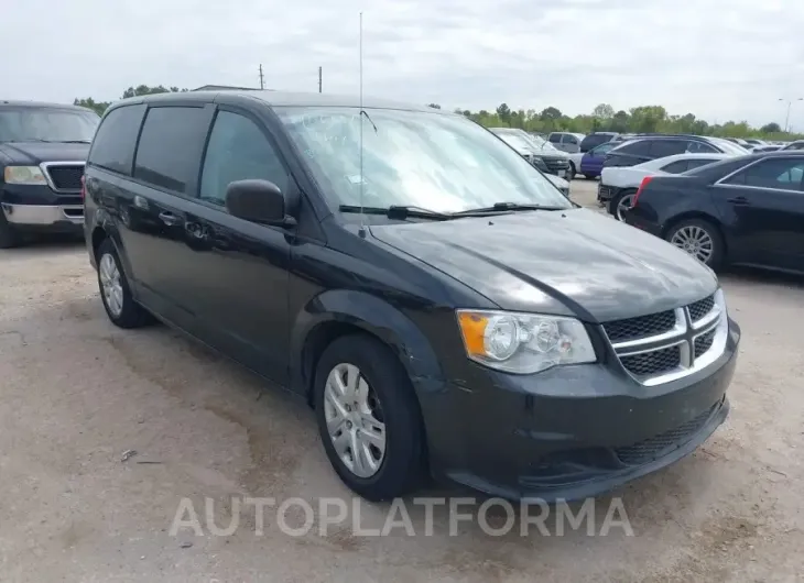 DODGE GRAND CARAVAN 2018 vin 2C4RDGBGXJR334851 from auto auction Iaai