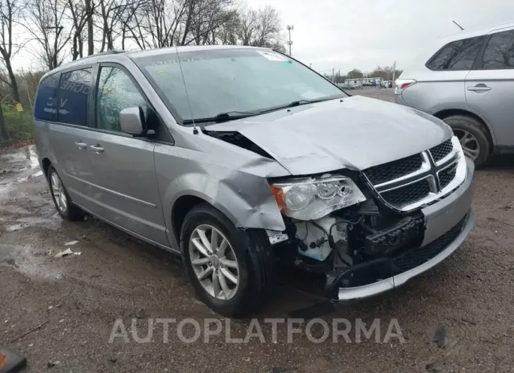 DODGE GRAND CARAVAN 2016 vin 2C4RDGCG7GR347239 from auto auction Iaai