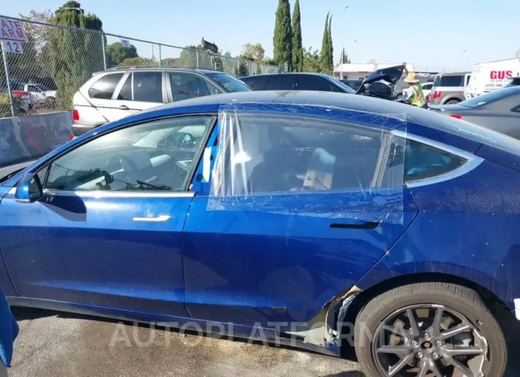 TESLA MODEL 3 2020 vin 5YJ3E1EAXLF615151 from auto auction Iaai