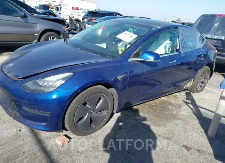 TESLA MODEL 3 2020 vin 5YJ3E1EAXLF615151 from auto auction Iaai