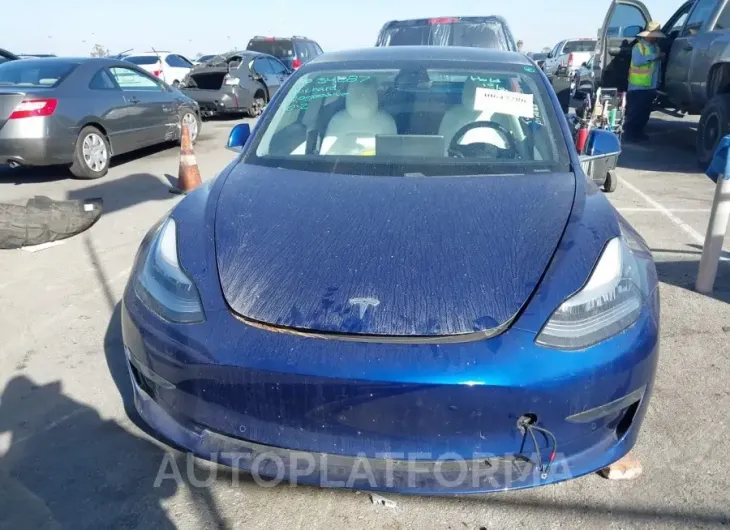 TESLA MODEL 3 2020 vin 5YJ3E1EAXLF615151 from auto auction Iaai