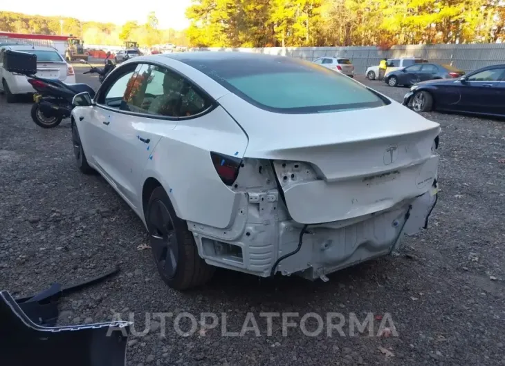 TESLA MODEL 3 2021 vin 5YJ3E1EB4MF855158 from auto auction Iaai