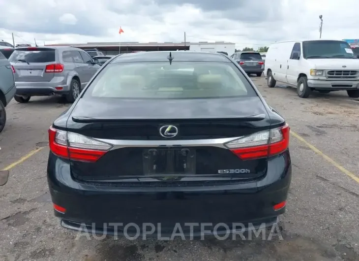 LEXUS ES 300H 2016 vin JTHBW1GG8G2110677 from auto auction Iaai