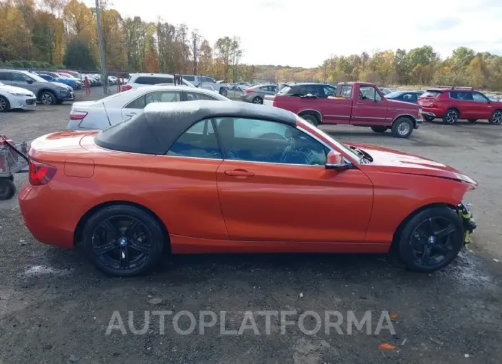 BMW 228I 2016 vin WBA1L9C55GV767604 from auto auction Iaai